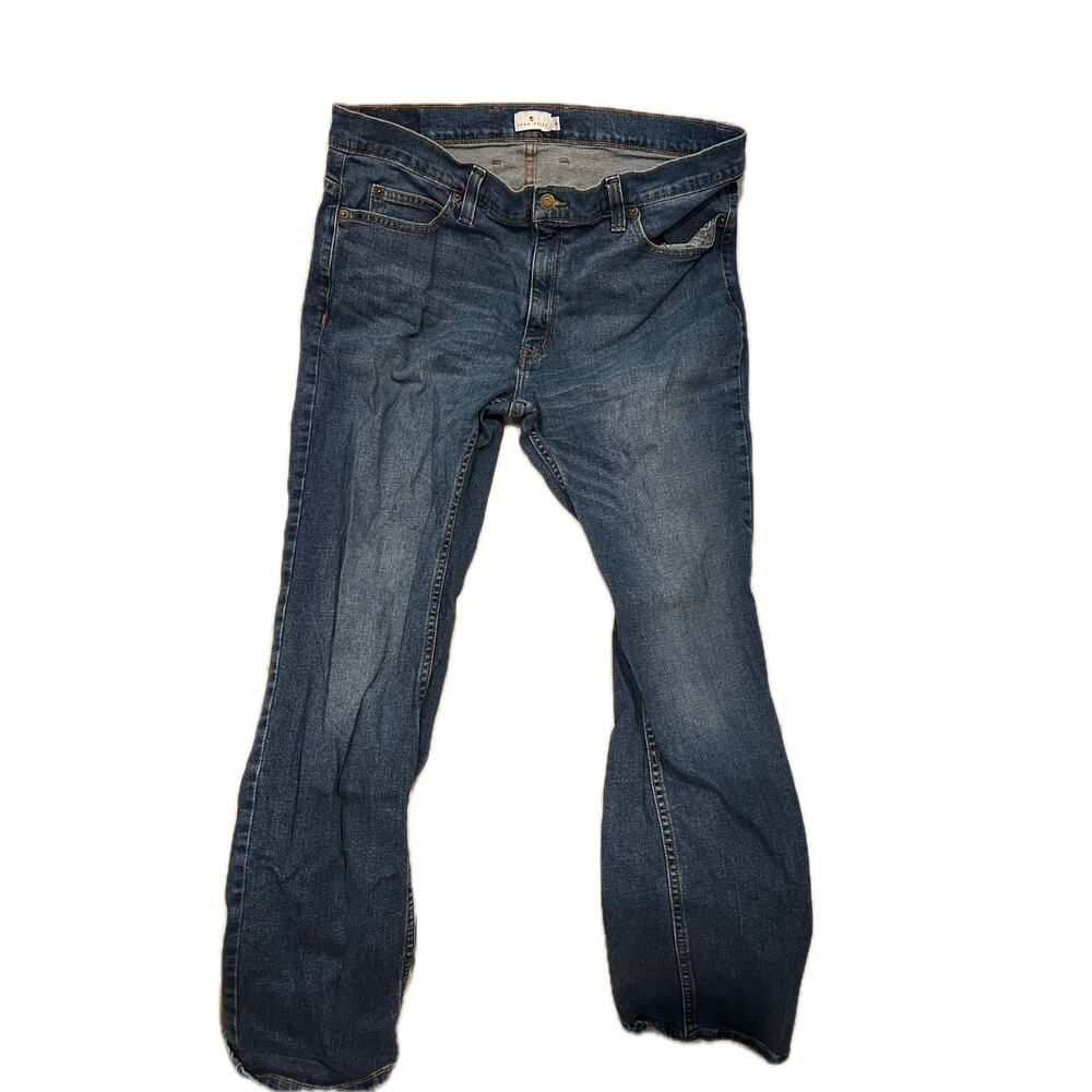 True Craft Slim Straight Jeans Mens 38x32